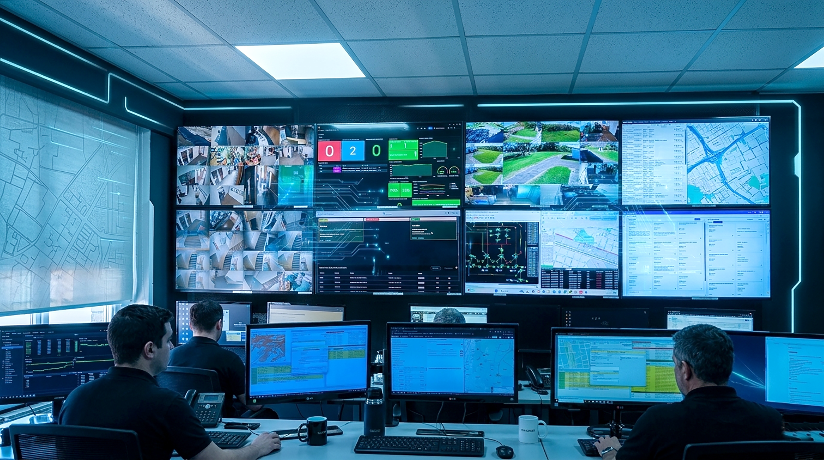 Central de Monitoreo MEGA24